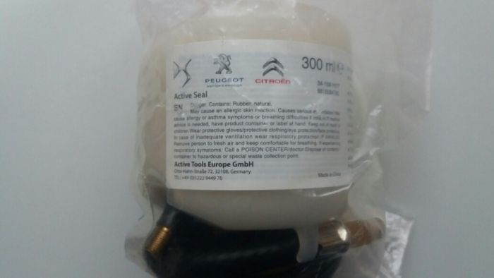 Compresor auto umflat roti + solutie kit pana original Peugeot Citroen