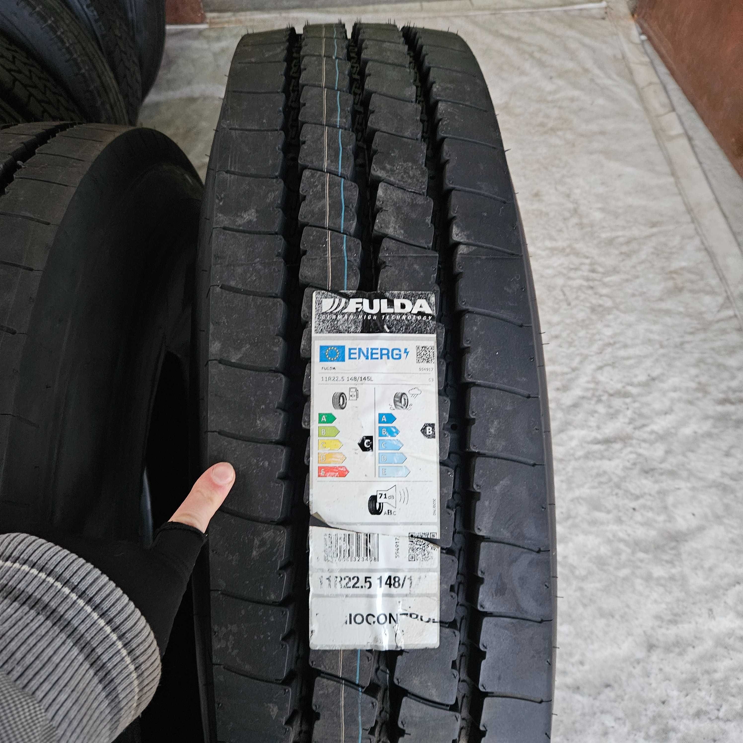 2 Нови гуми 11R22.5 Fulda RegioControl 148/145L 16PR 2 броя 1140 с ДДС