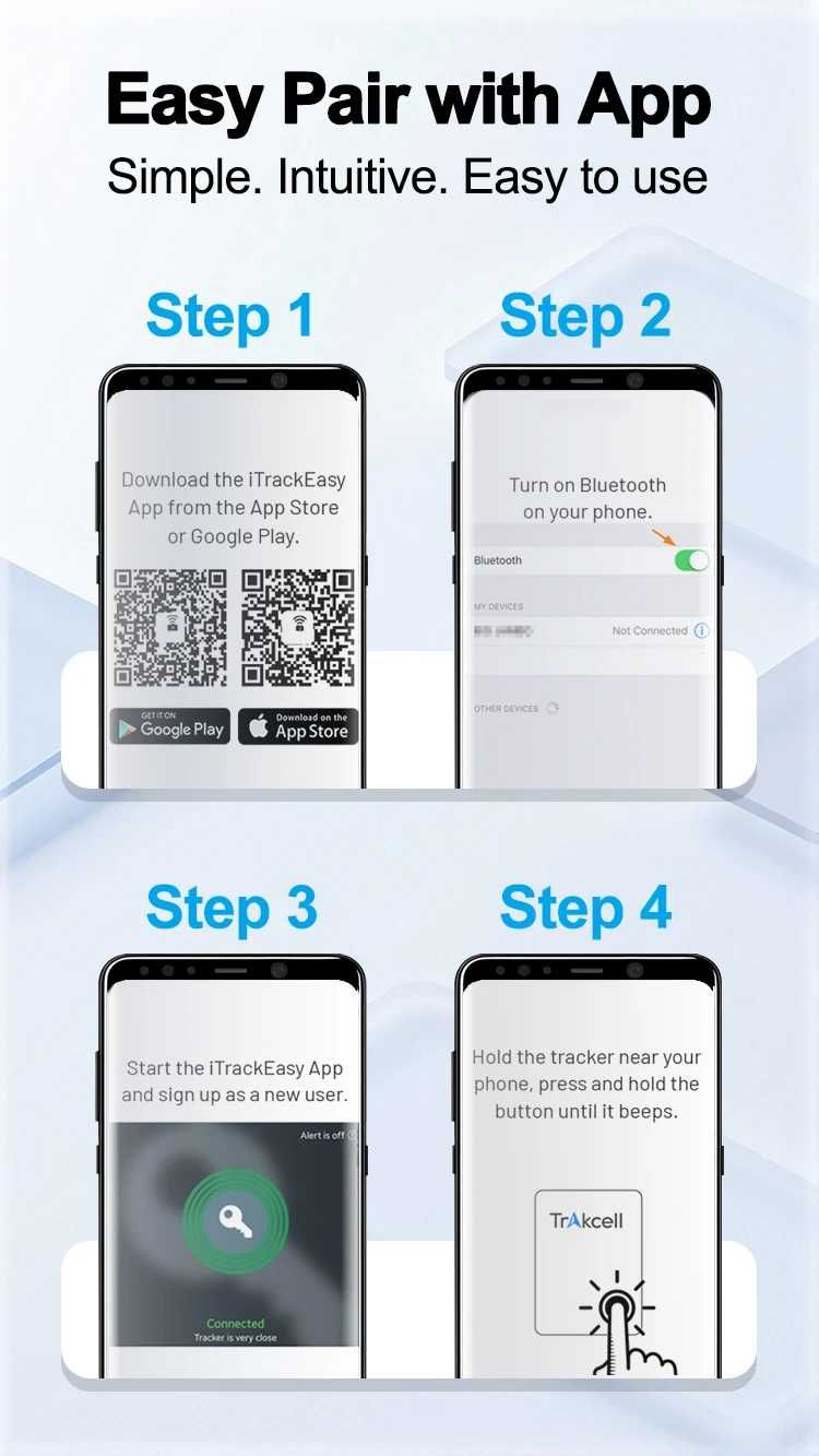 Проследяващо устройство тракер за Android MiCard Pro Anti-loss Tracker