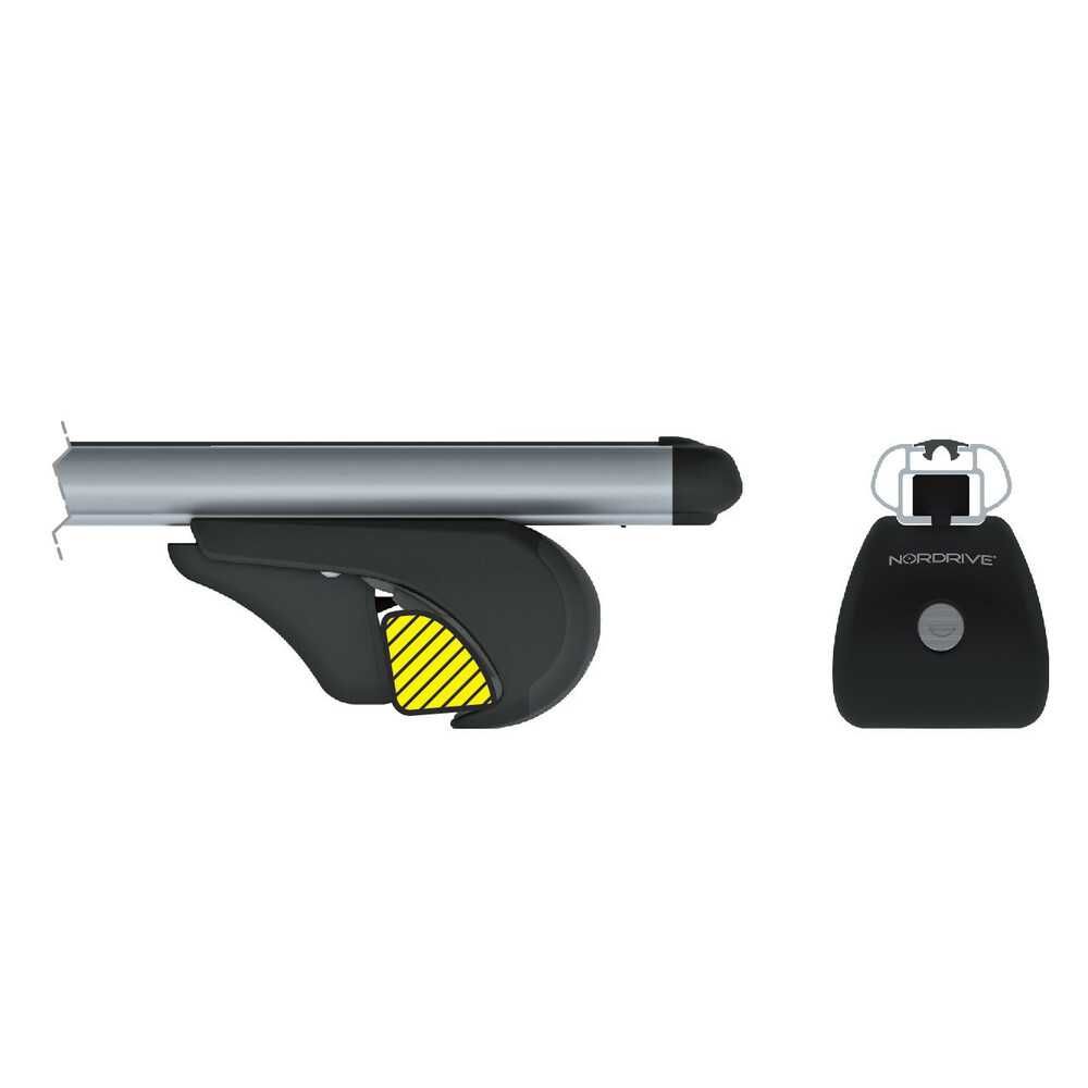 Алуминиеви напречни греди багажник NORDRIVE Alumia Rail Evos RA