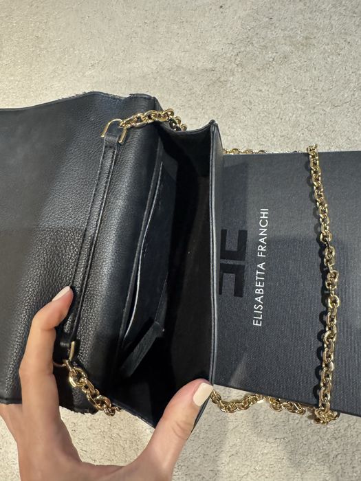 Черна чанта Elisabetta Franchi