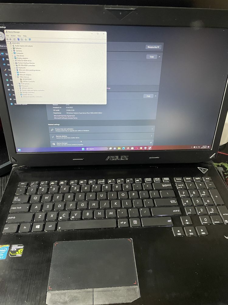 Laptop Asus G750 Gaming