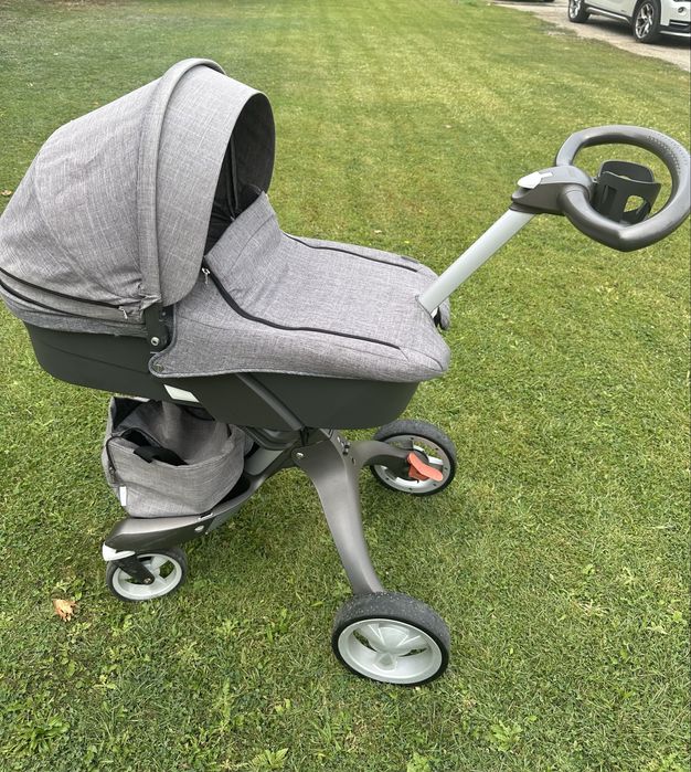 Caruciuor  Stokke Xplory si scoica Stokke Be Safe