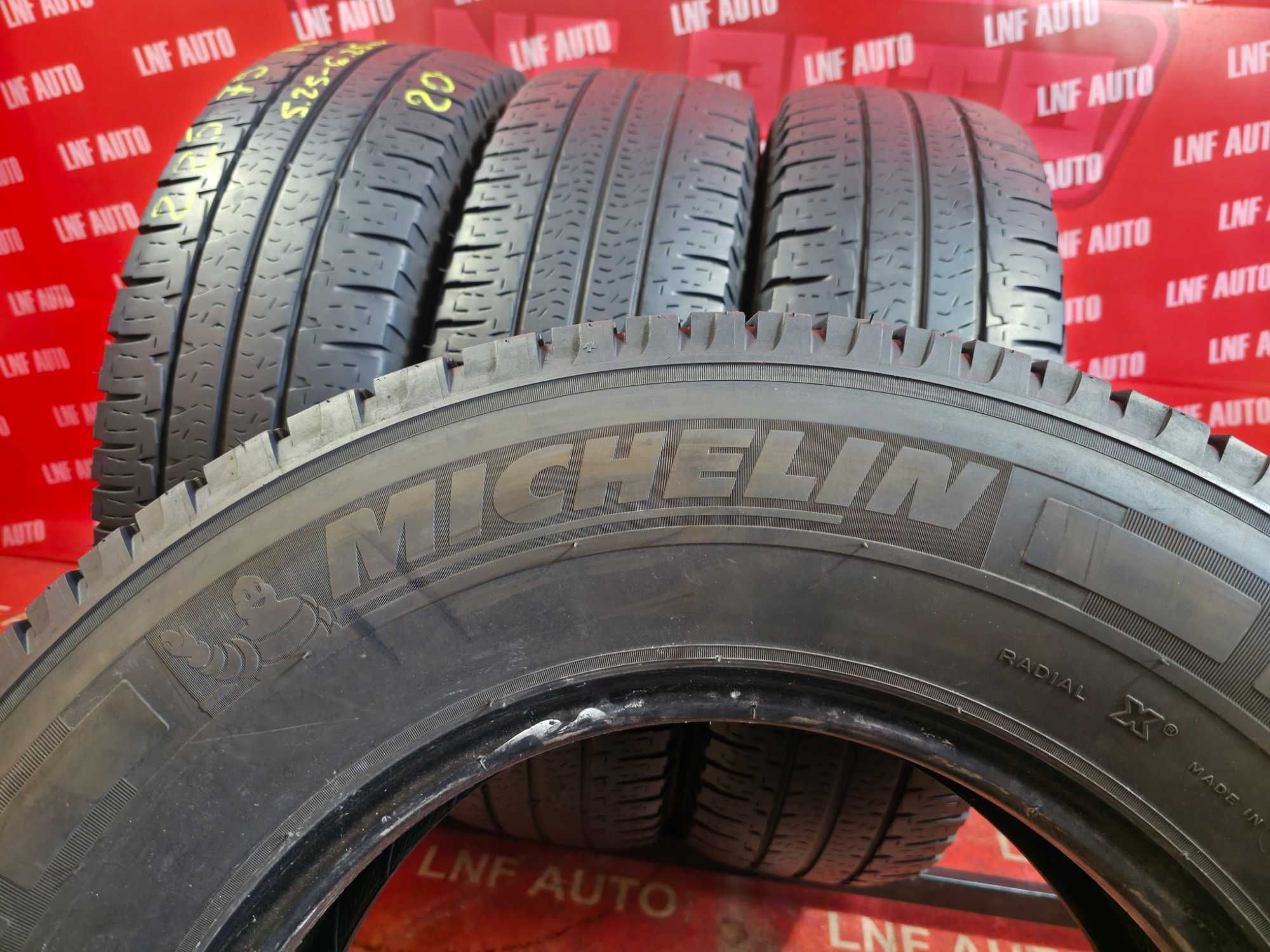 Anvelope de VARA - 225/75/16C - Michelin 5.5 / 6.25 MM - DOT 2020 !