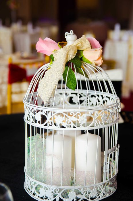 Casuta bani/Colivie fier forjat