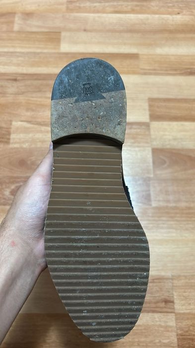 Mocasini din piele lăcuita Massimo Dutti, nr 37