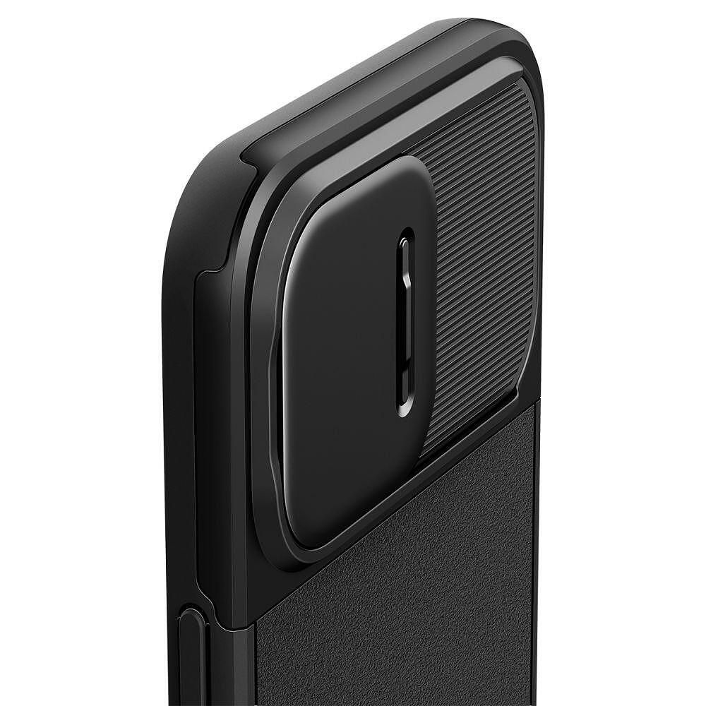 Кейс spigen optic armor mag magsafe за iphone 15 pro black