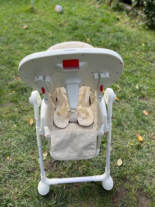 Scaun de masa Wunderkid Swing 2 in 1, cu leagan, Bej