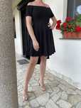 Rochie neagra, comoda, purtata onsingura data