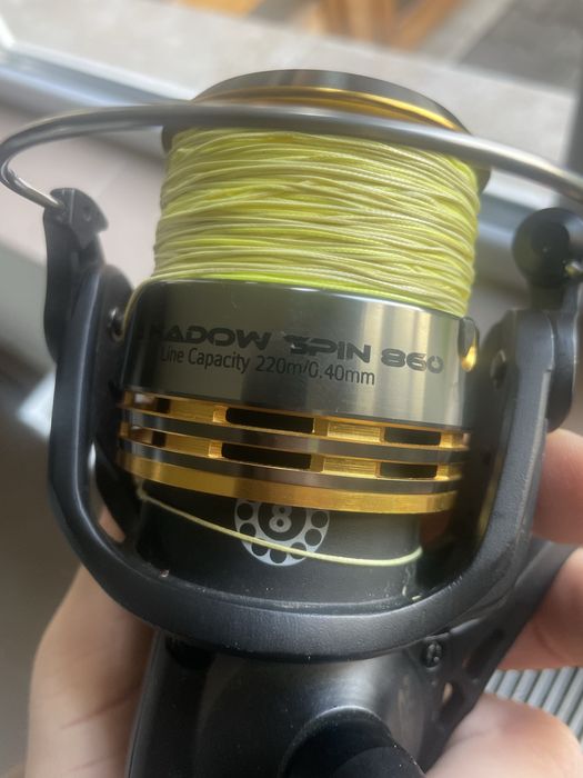 Lanseta cu mulineta pentru clonc