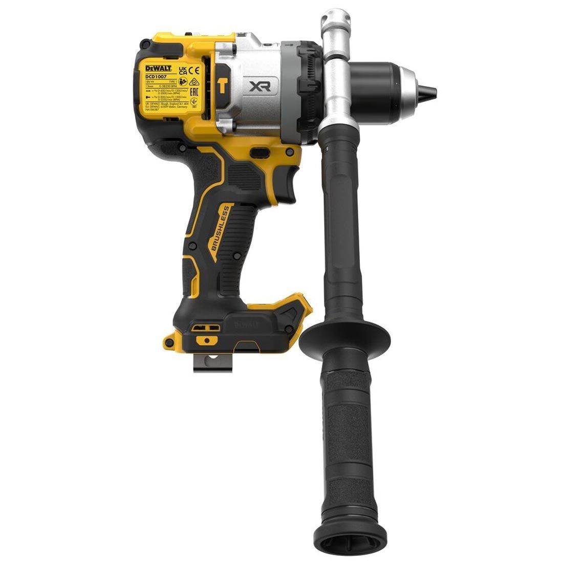 Новия Aкумулаторен  винтоверт DeWALT DCD1007N-XJ, 18V, 169 Nm