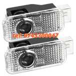 Set 2 Lumini Usi Lampi Portiere Logo Audi Dedicate Holograme