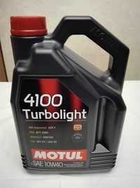 Моторное масло MOTUL 4100 TURBOLIGHT 10W-40 5л