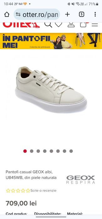 Pantofi sport GEOX, noi nouții
