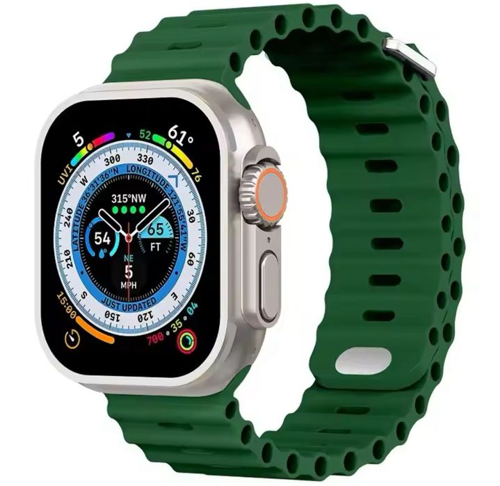 Curea Husa Folie Perforatii Laterale Compatibila Ceas Apple Watch