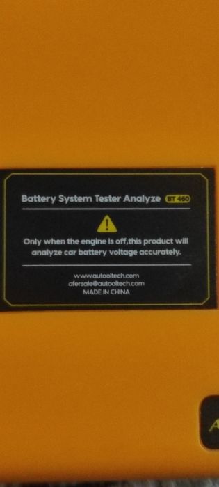 Tester 12,24 V baterii