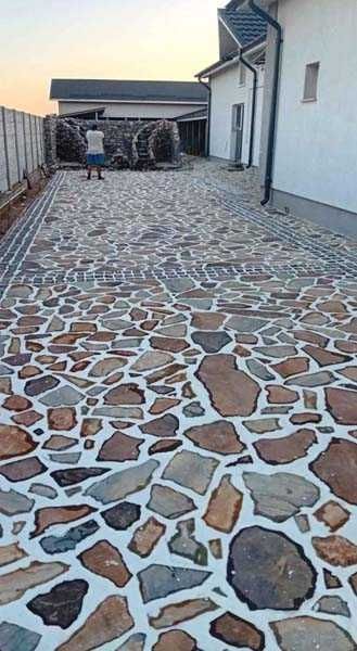 Montaj profesional de pavaje si alei