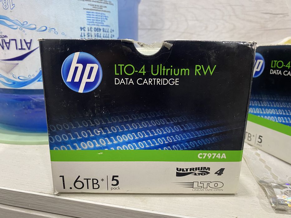 HP LTO Ultrium RW Data Cartridge 1.6TB C7974A
