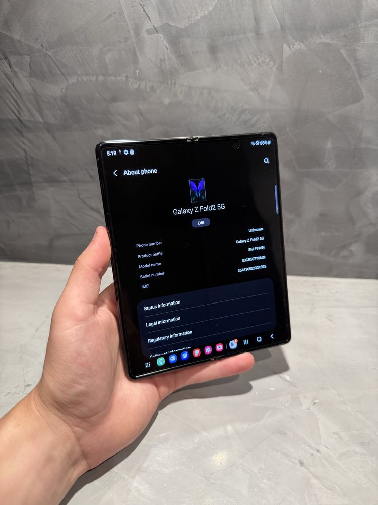 ПЕРФЕКТЕН Samsung Galaxy Z Fold 2 5G 256 GB