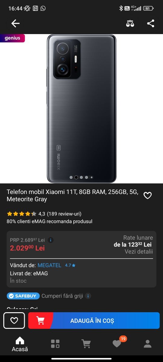 telefon Xiaomi 11T