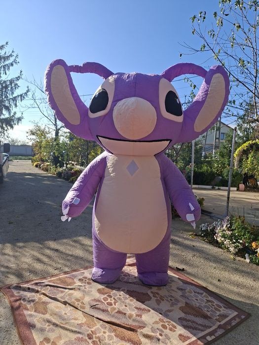 Mascota gonflabila stitch/ angel eyes