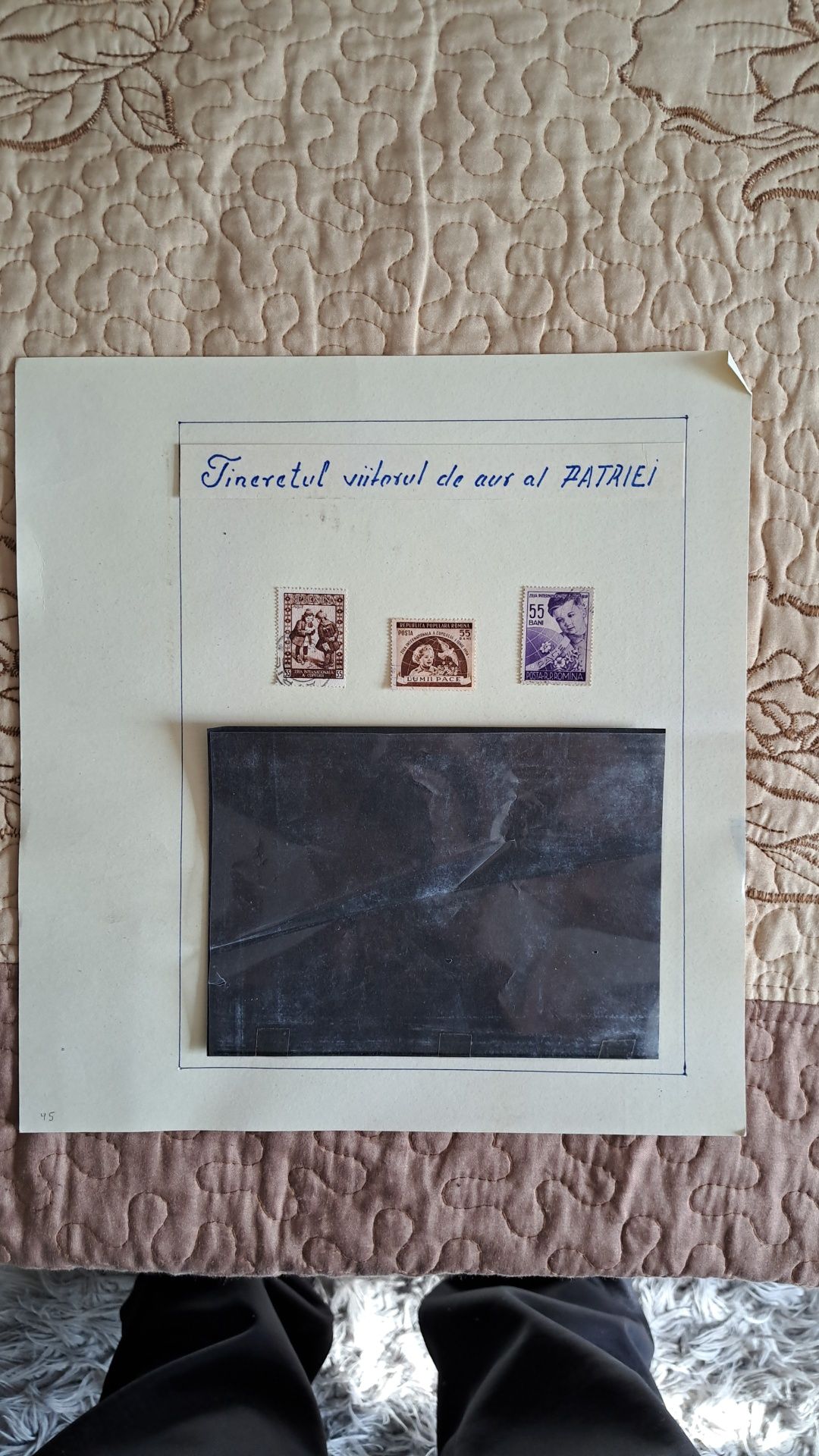 Coli cu timbre romanesti