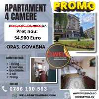 De vânzare apartament cu 4 camere în orașul Covasna!