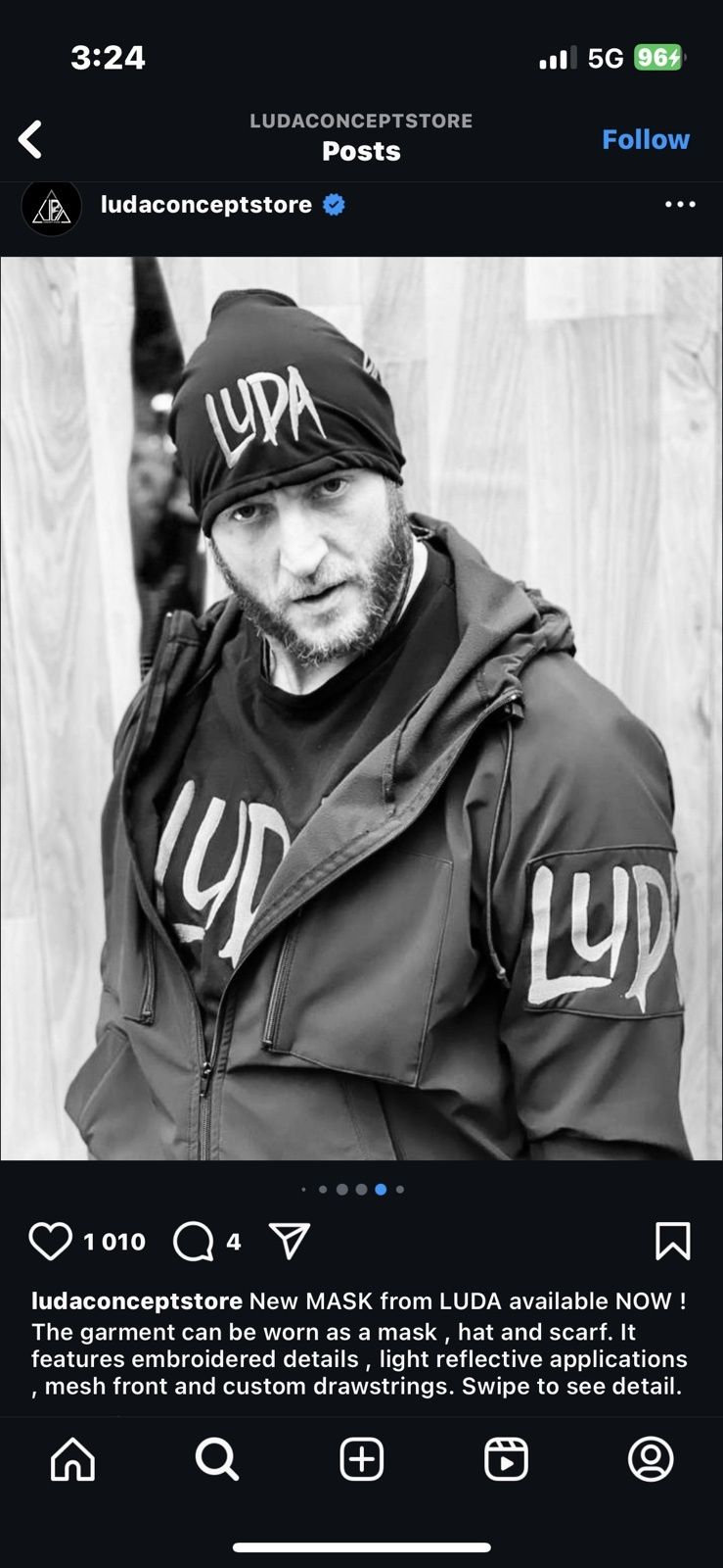 Шал / маска . LUDA !