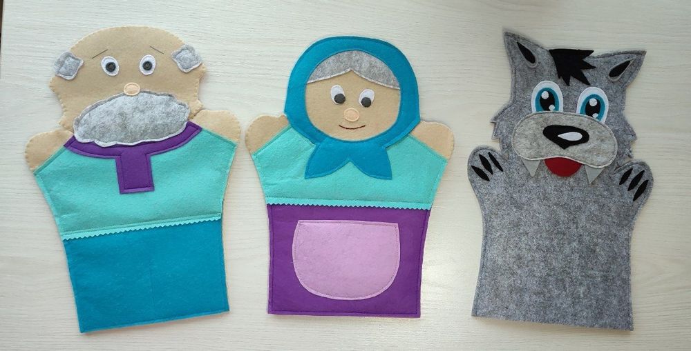 Кукольный театр.Цена за 1 шт.