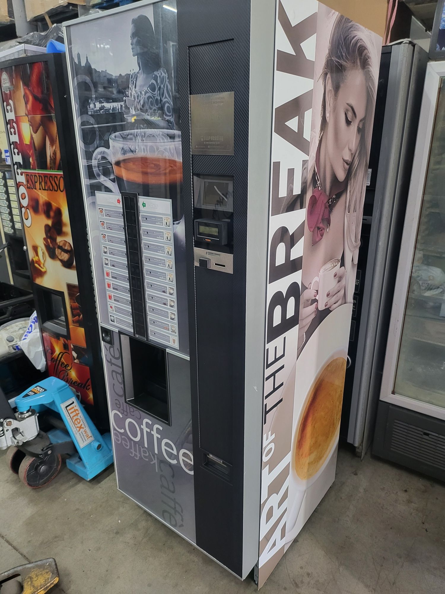 Вендинг Кафе Автомат, Vending Канто - NECTA CANTO - 2мелачки