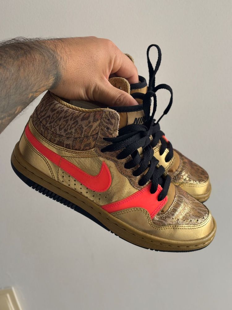 Nike Air Force Cheetah Gold marimea 38 Sneakers
