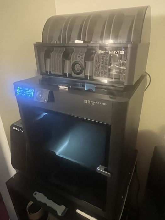 Bambu Lab P1S + AMS + Creality Spacer Pi