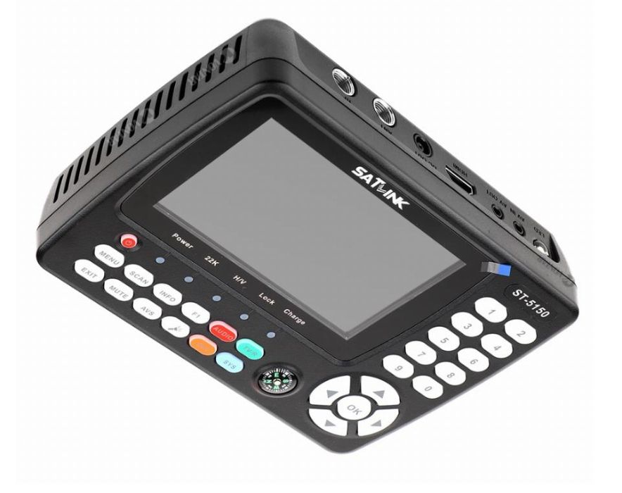 SATLINK ST-5150 DVB-S2/T2/C COMBO HD Satellite TV Finder Meter H.265 M