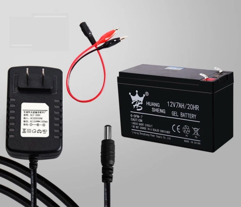 Аккумулятор 12V 7AH/20HR детского электромобиля машинки+кабель+зарядка