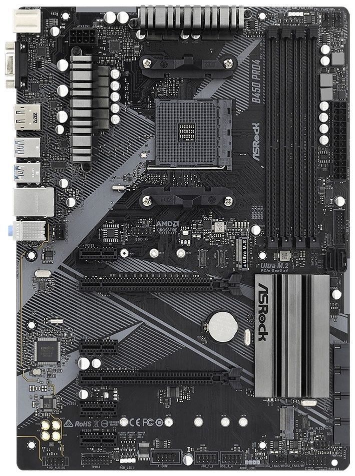 Продам Asrock B450 pro4