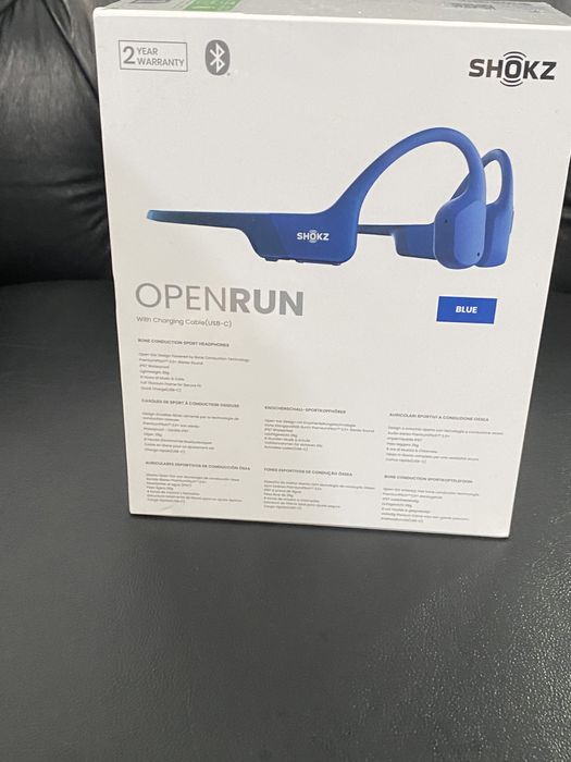 Casti Shokz OpenRun / Bone Conduction Sport Headphones
