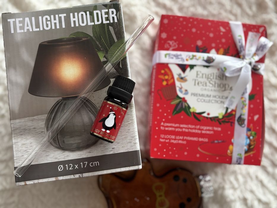 Set cadou Secret Santa - Moș Nicolae - Crăciun - Tealight holder