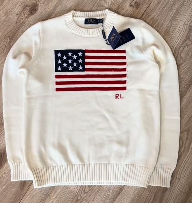 Свитер Ralf Lauen Polo Usa (White edition)