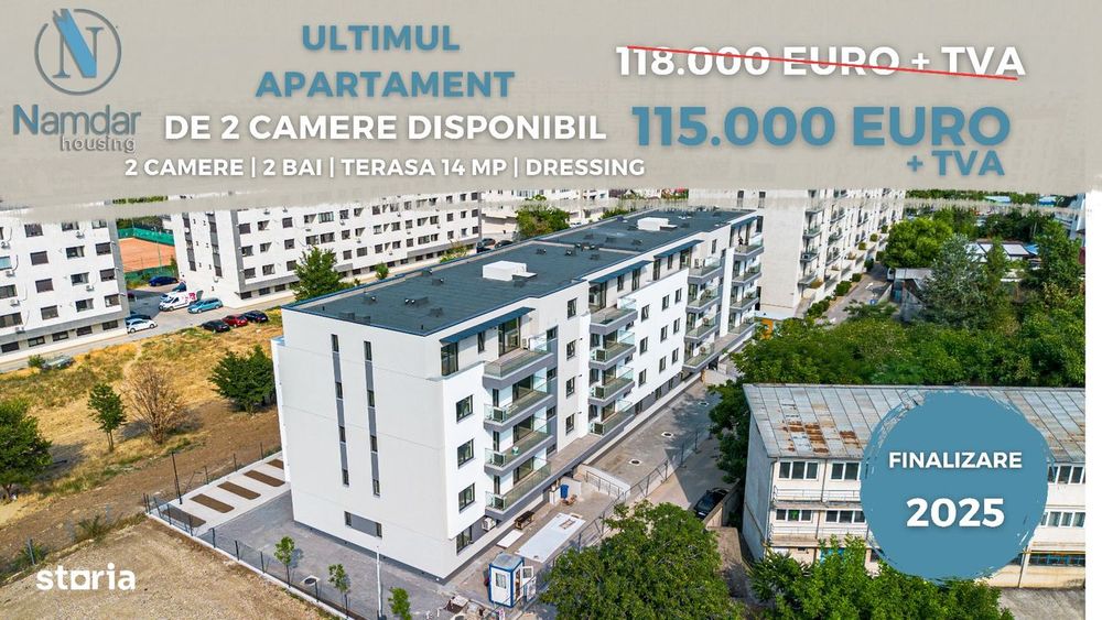 Apartament 2 Camere cu Terasa | Militari Metrou Pacii | AC BONUS
