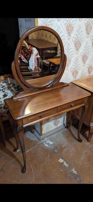 Очарование прошлого!  Антикварный ломберный столик без реставрации.