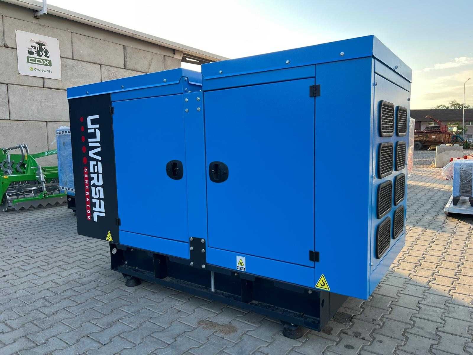 Генератор UNIVERSAL 55 KVA Дизел – Нов 2025, Автоматизация + Видео