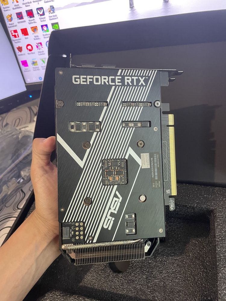 Видеокарта ASUS Dual GeForce RTX™ 3050 V2 OC Edition 8GB GDDR6, 128bit