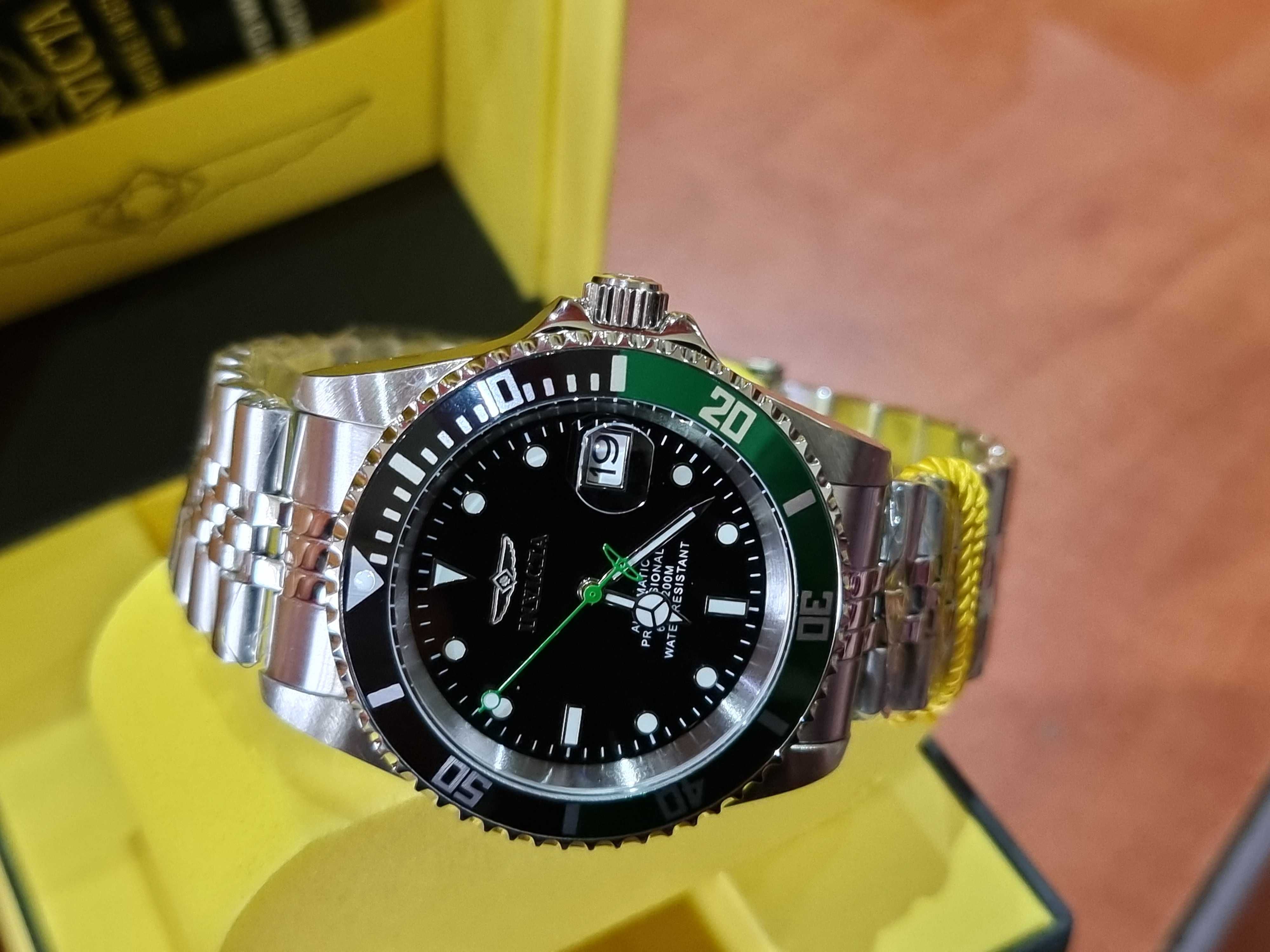 ceas original Invicta 29177 Pro Diver nou homage Rolex submariner