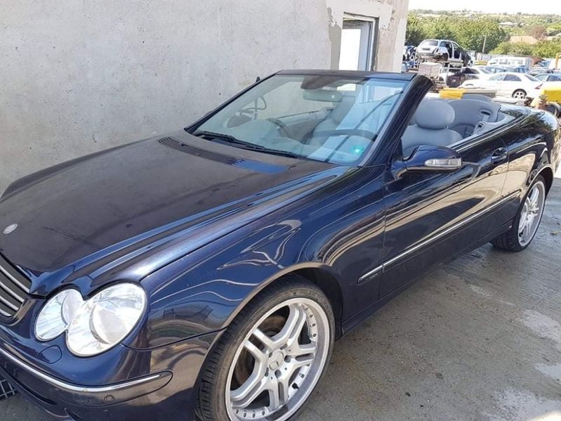 Мерцедес ЦЛК Кабрио Mercedes CLK Cabrio 320 на части