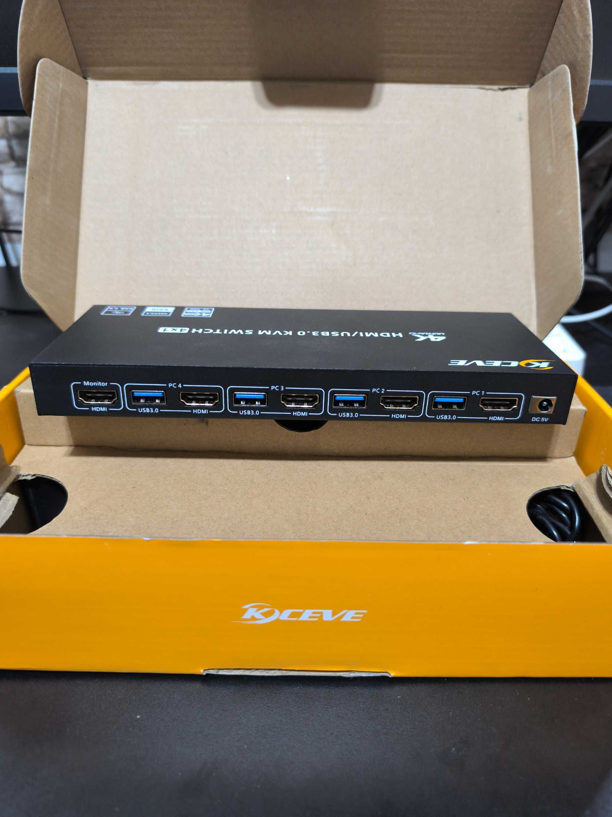KCEVE HDMI KVM превключвателя