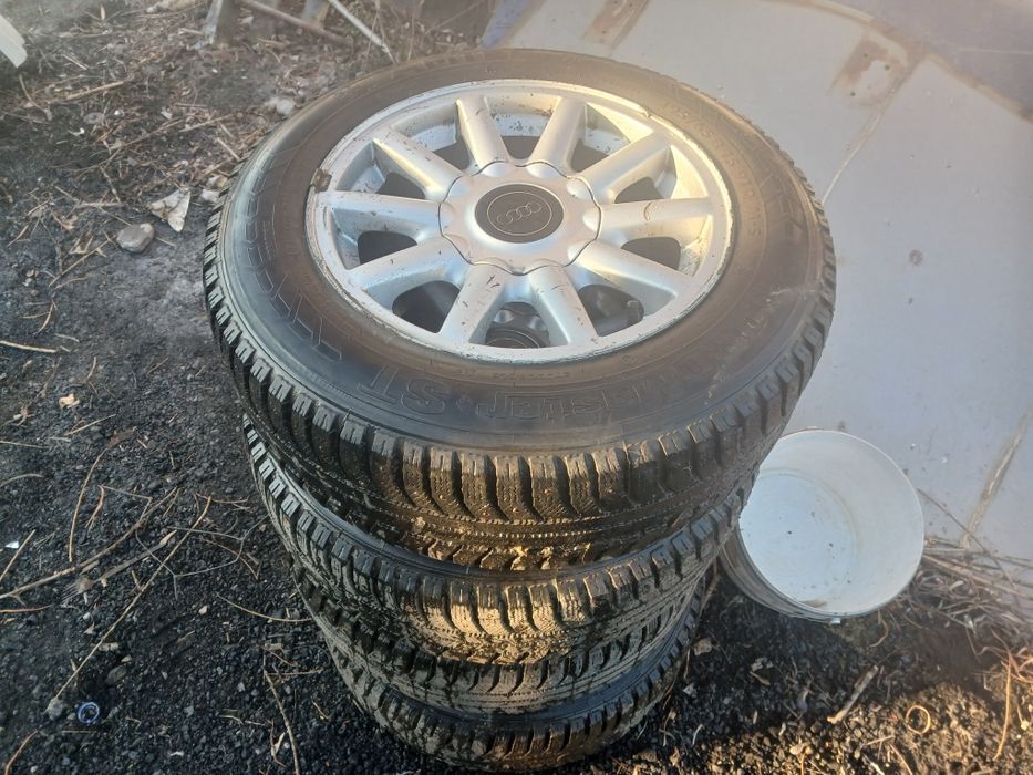 Диски с резиной на ауди