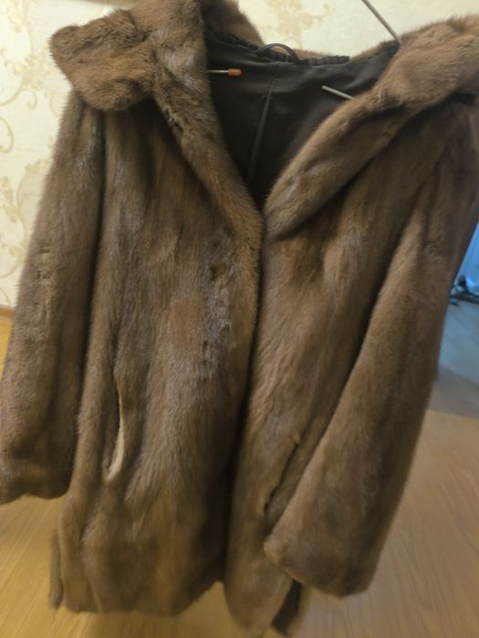 Шуба норковая б/у