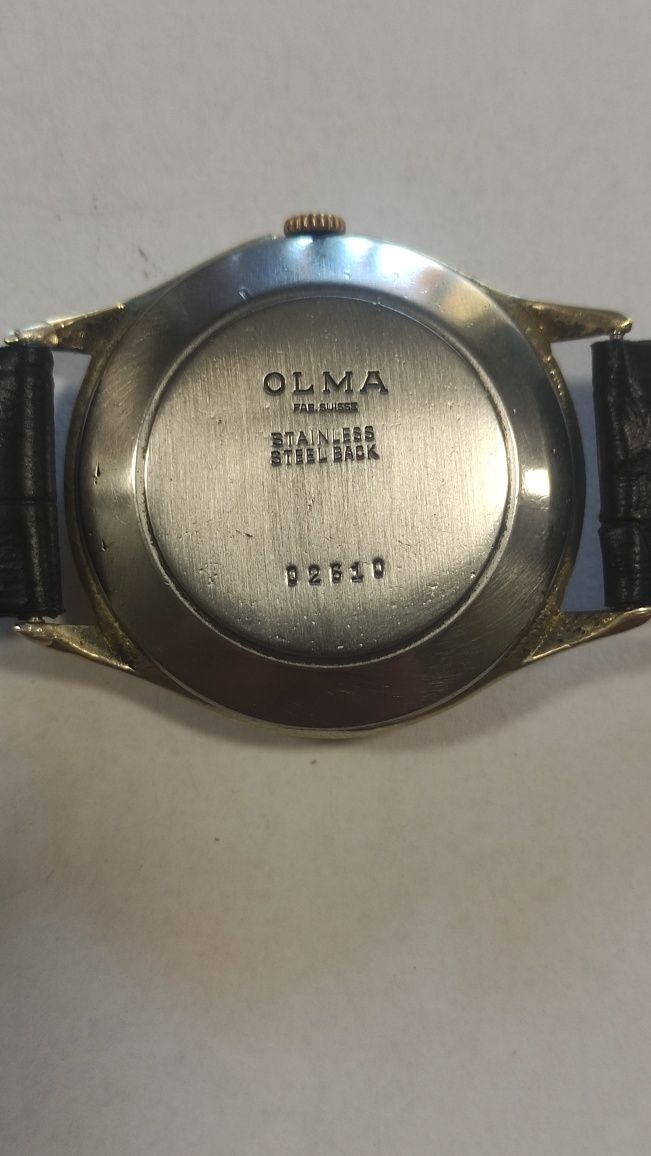Ceas mecanic Olma. Ceasul este servisat.
