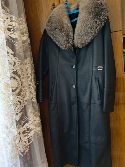 Дублёнка кожанная