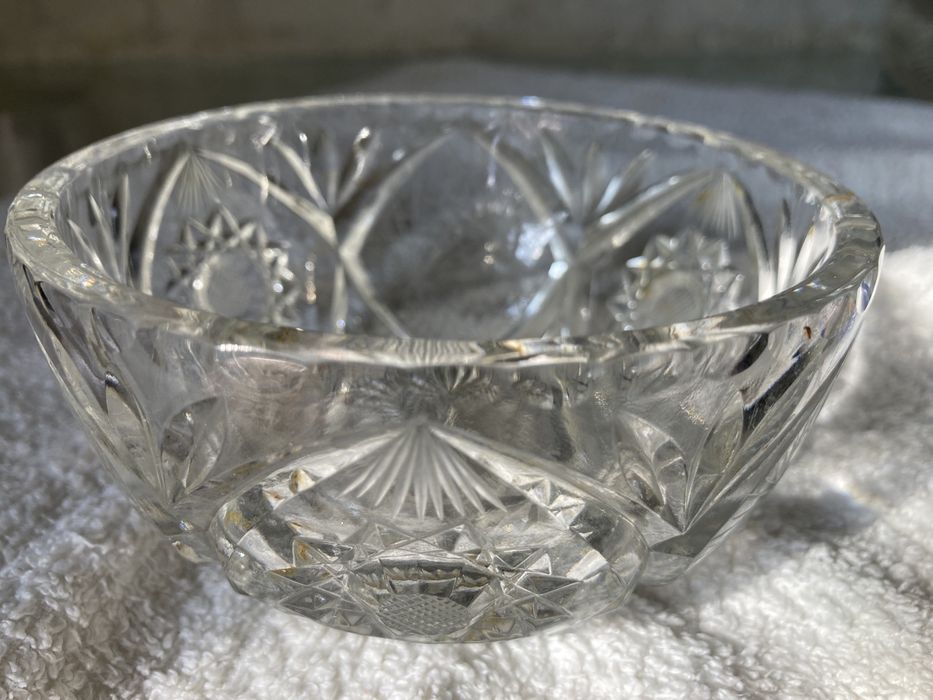 Салатницы хрустальные